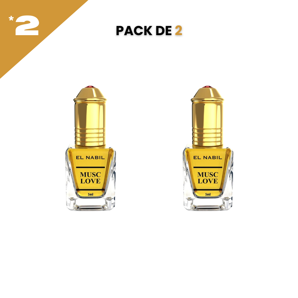 el Nabil - Musc Love - Konzentriertes Parfum ohne Alkohol