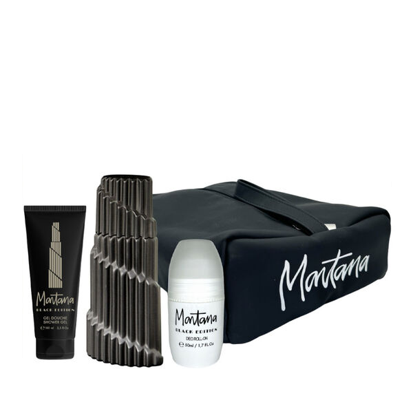 Montana - Black Edition - EDP 125ml + Deo 50ml + Duschgel 100ml