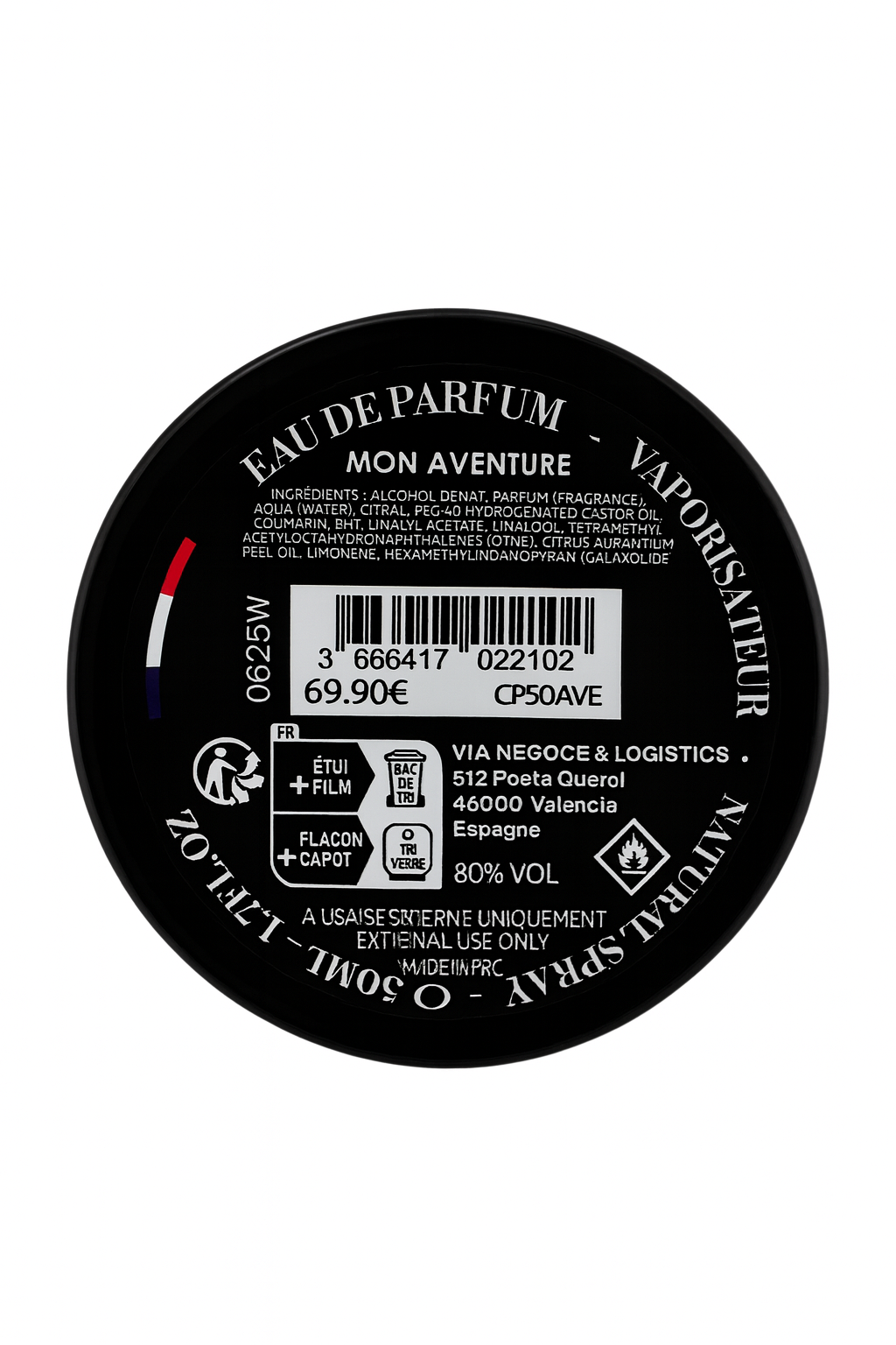 Collection Privée - Mon Aventure - Eau de Parfum Unisex