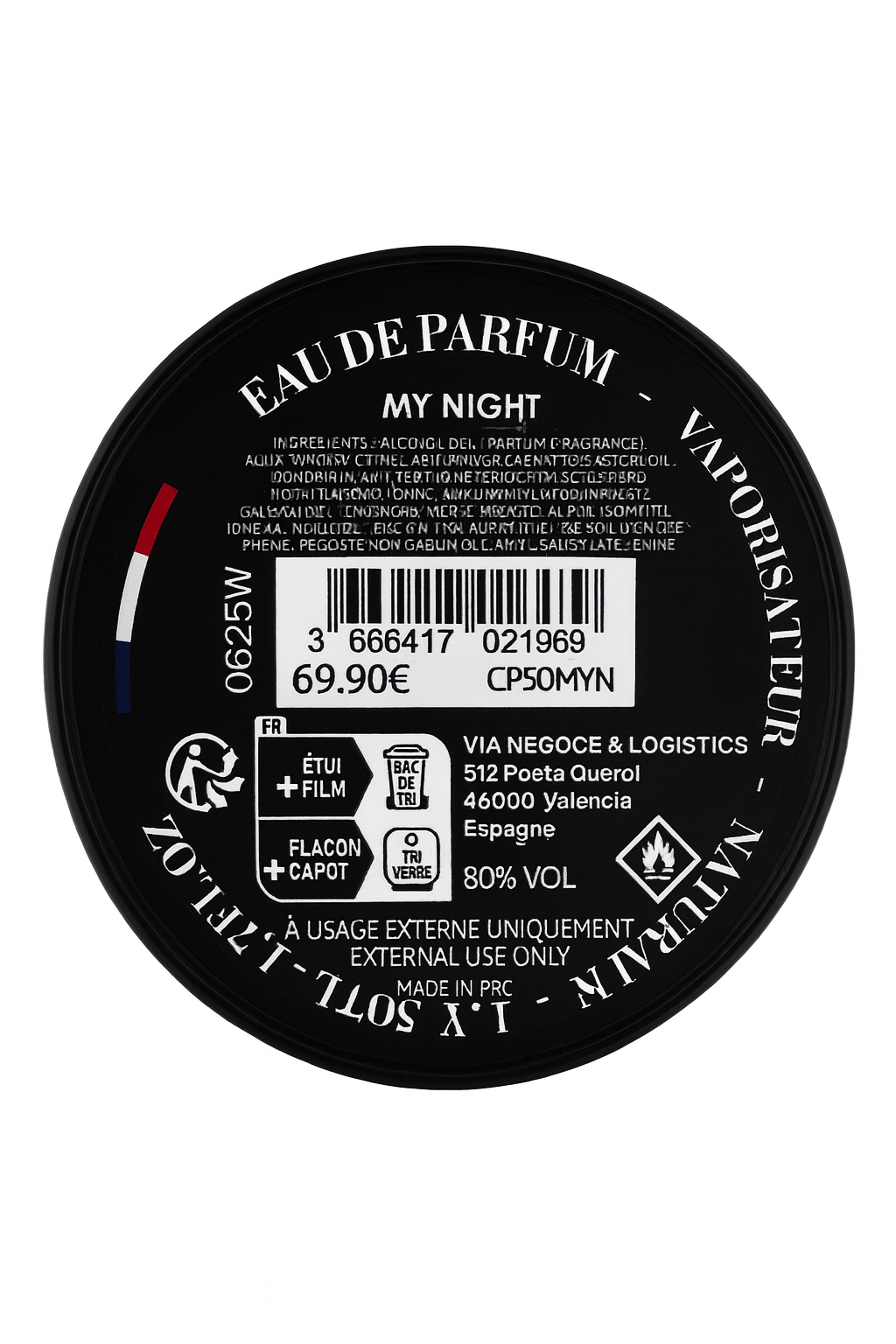 Collection Privée - My Night - Eau de Parfum Unisex