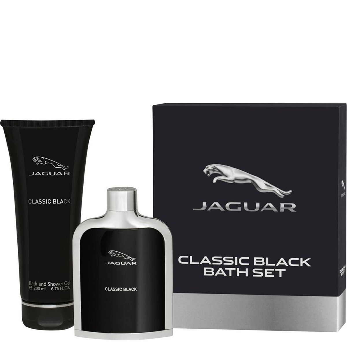 Jaguar - Geschenkset Classic Black Bath Set EDT 100ml + Duschgel 200ml