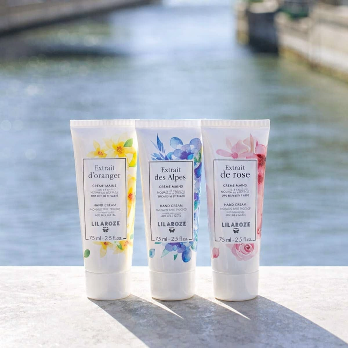 Lilaroze Paris - Handcreme Extrakt aus Fleur Des Alpes Nourrit et Protège