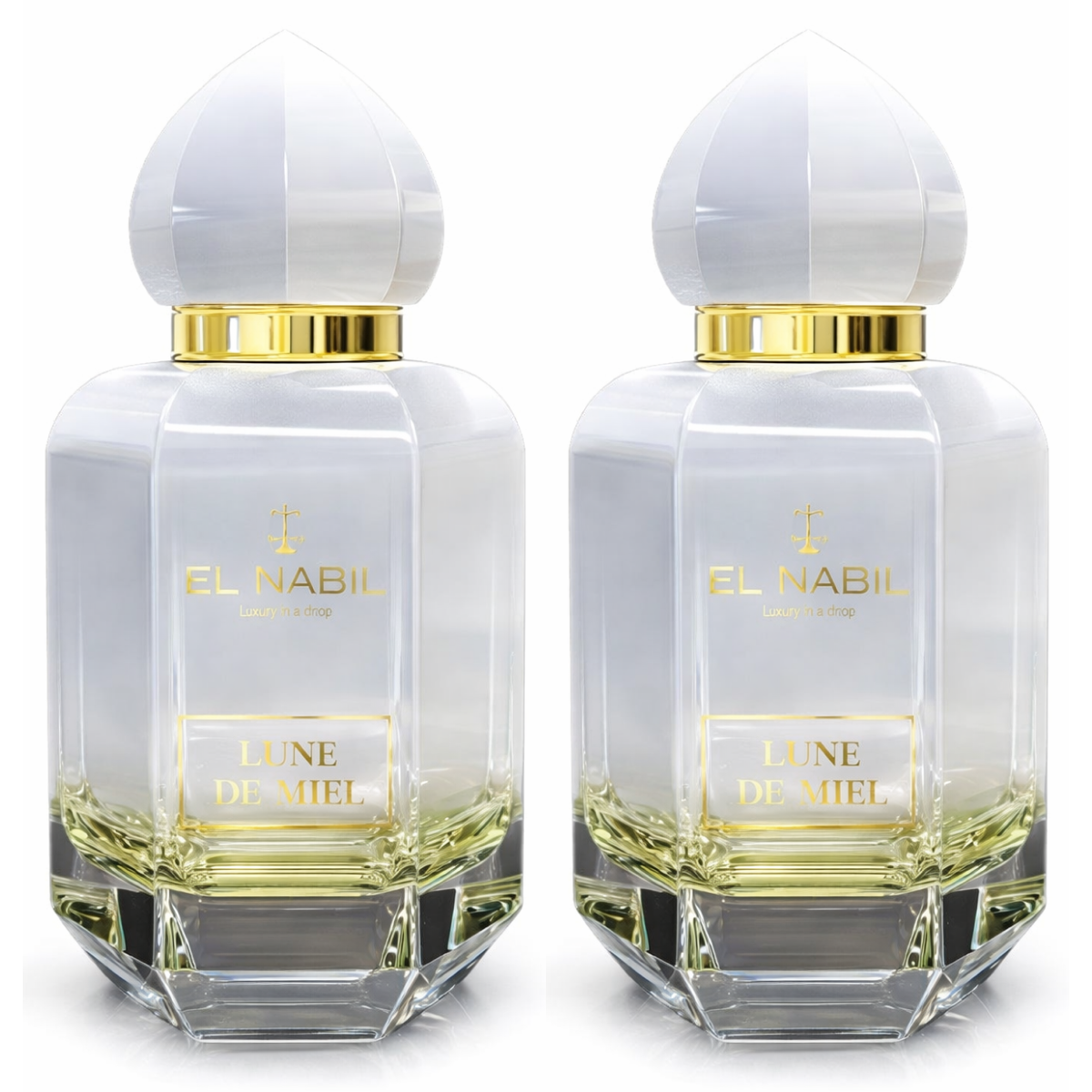 2 * 65 ml el Nabil - Lune de Miel - Eau de Parfum Mixte