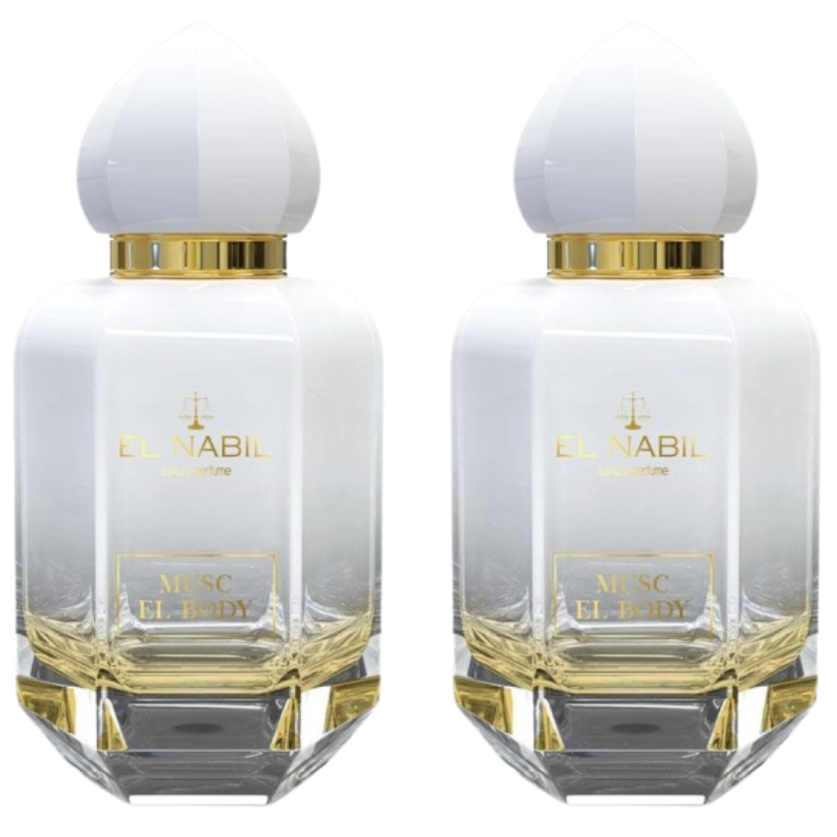 2 * 65ml el Nabil - Musc El Body - Eau de Parfum Mixte