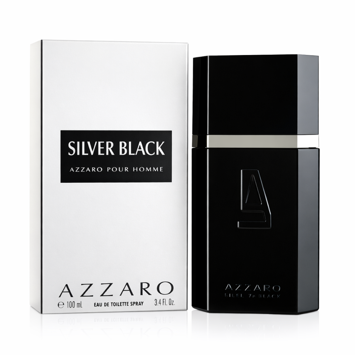 Azzaro - Silver Black - Eau de Toilette für Herren