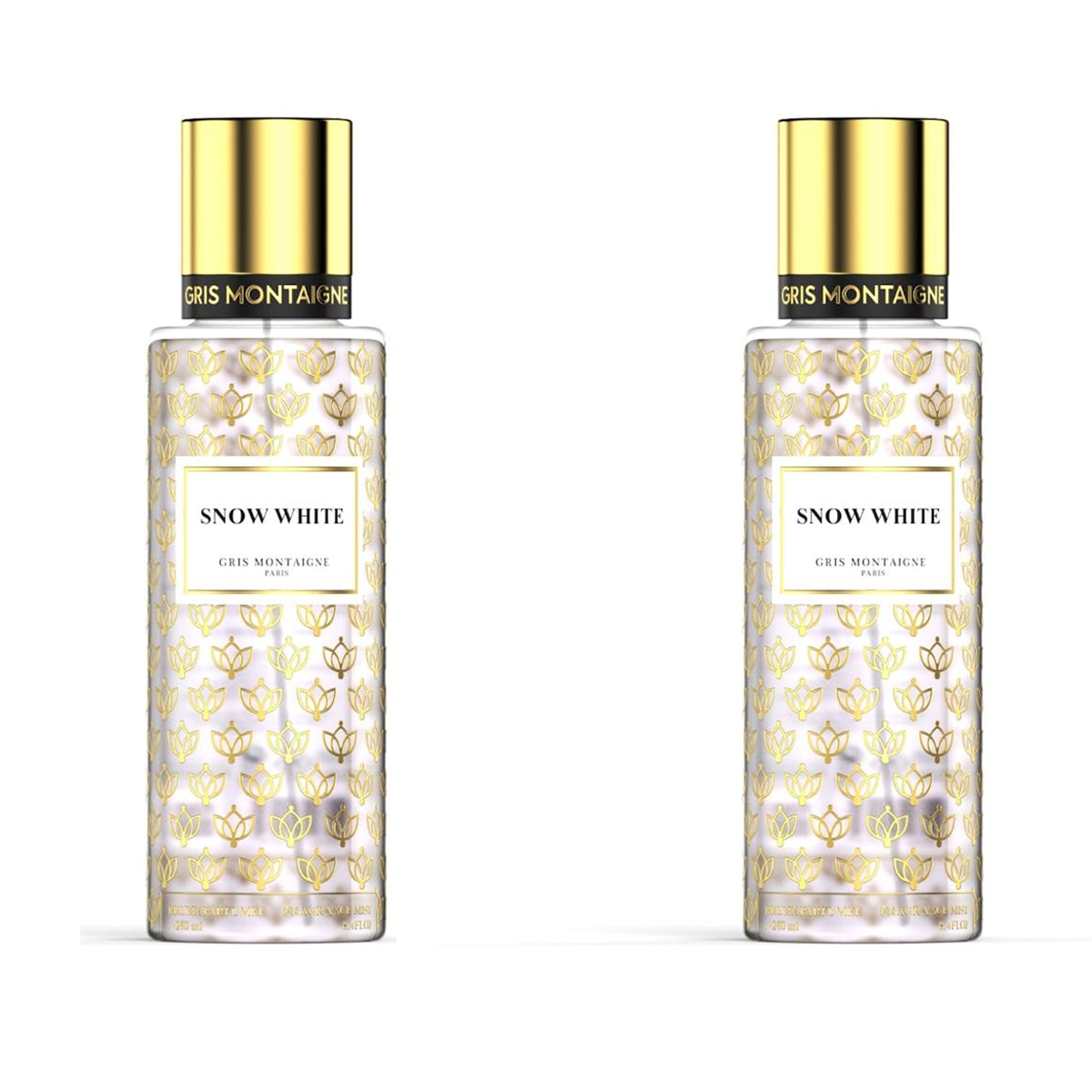 2*250ml Gris Montaigne - Snow White - Körperspray