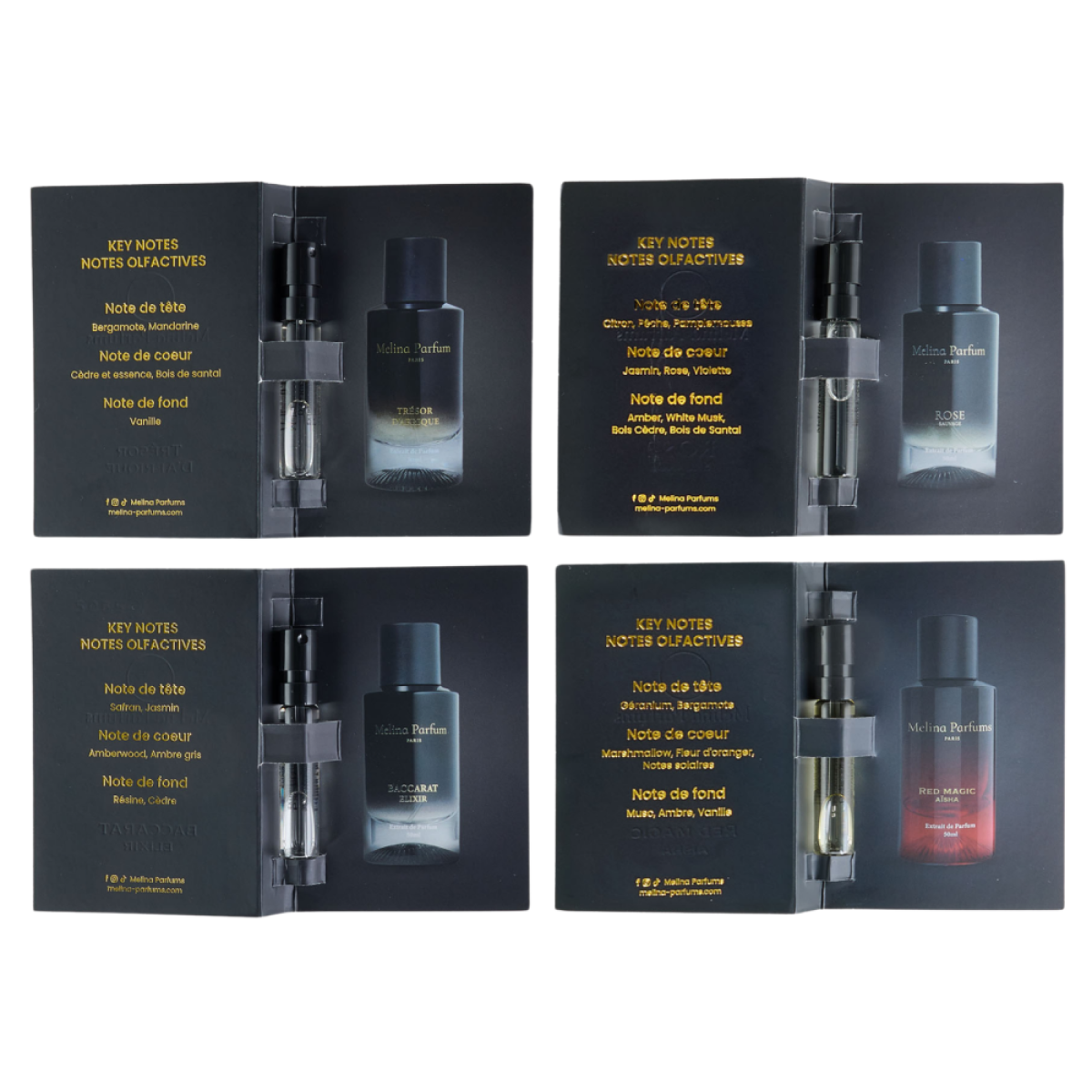 Melina Parfums - Bleu Tropical - Parfumextrakt Unisex
