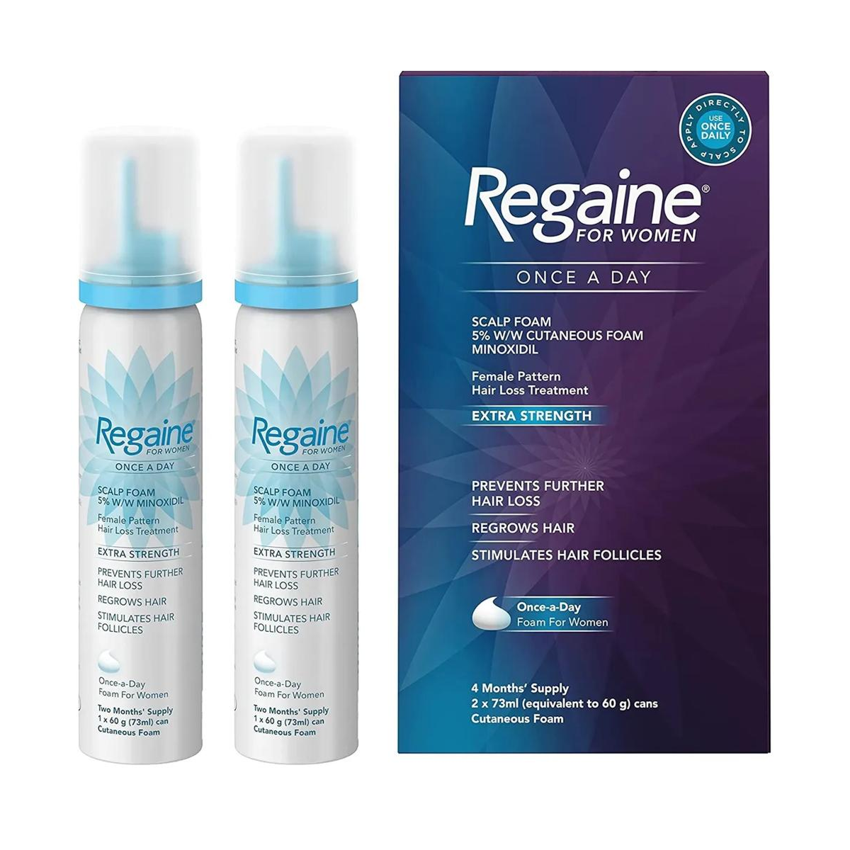 2*73ml Regaine - Traitement de Haare für Damen 2*73ml 4mois D'utilisation