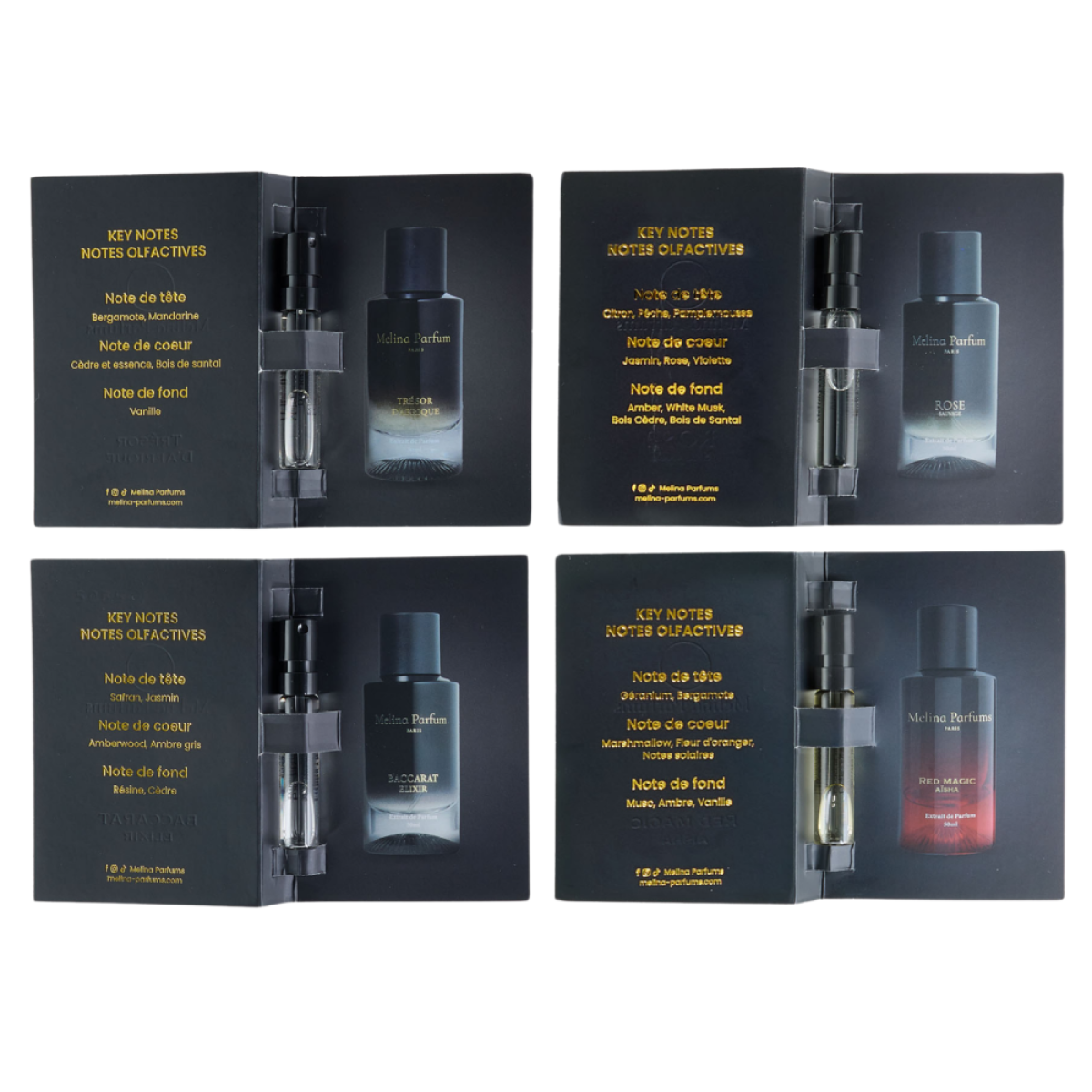 Melina Parfums - Double Vanilla - Parfumextrakt Unisex