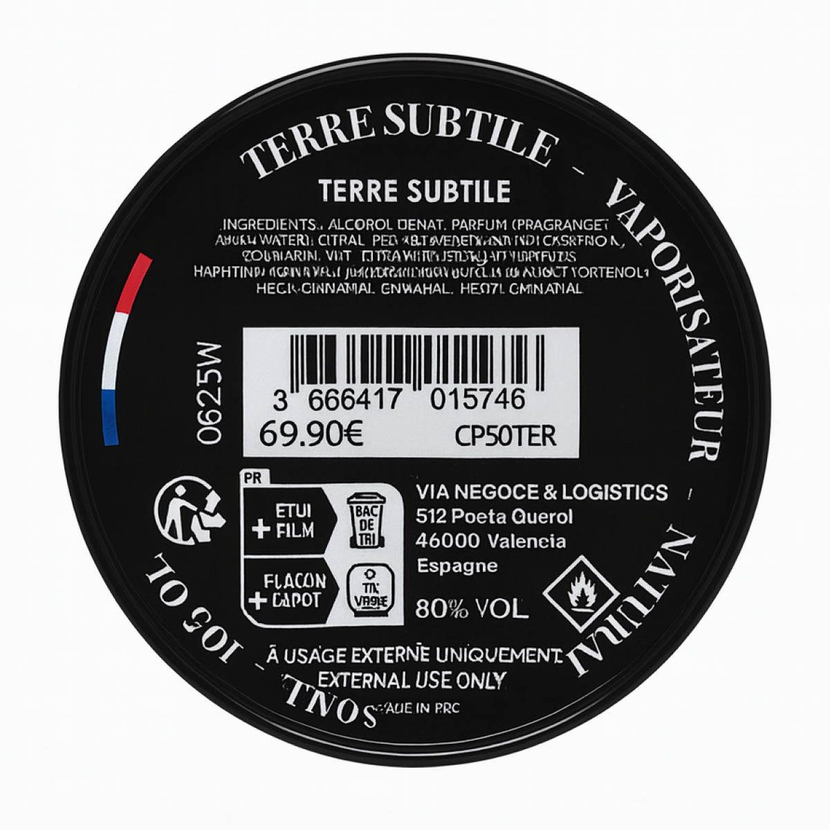 Collection Privée - Terre Subtile - Eau de parfum Unisex