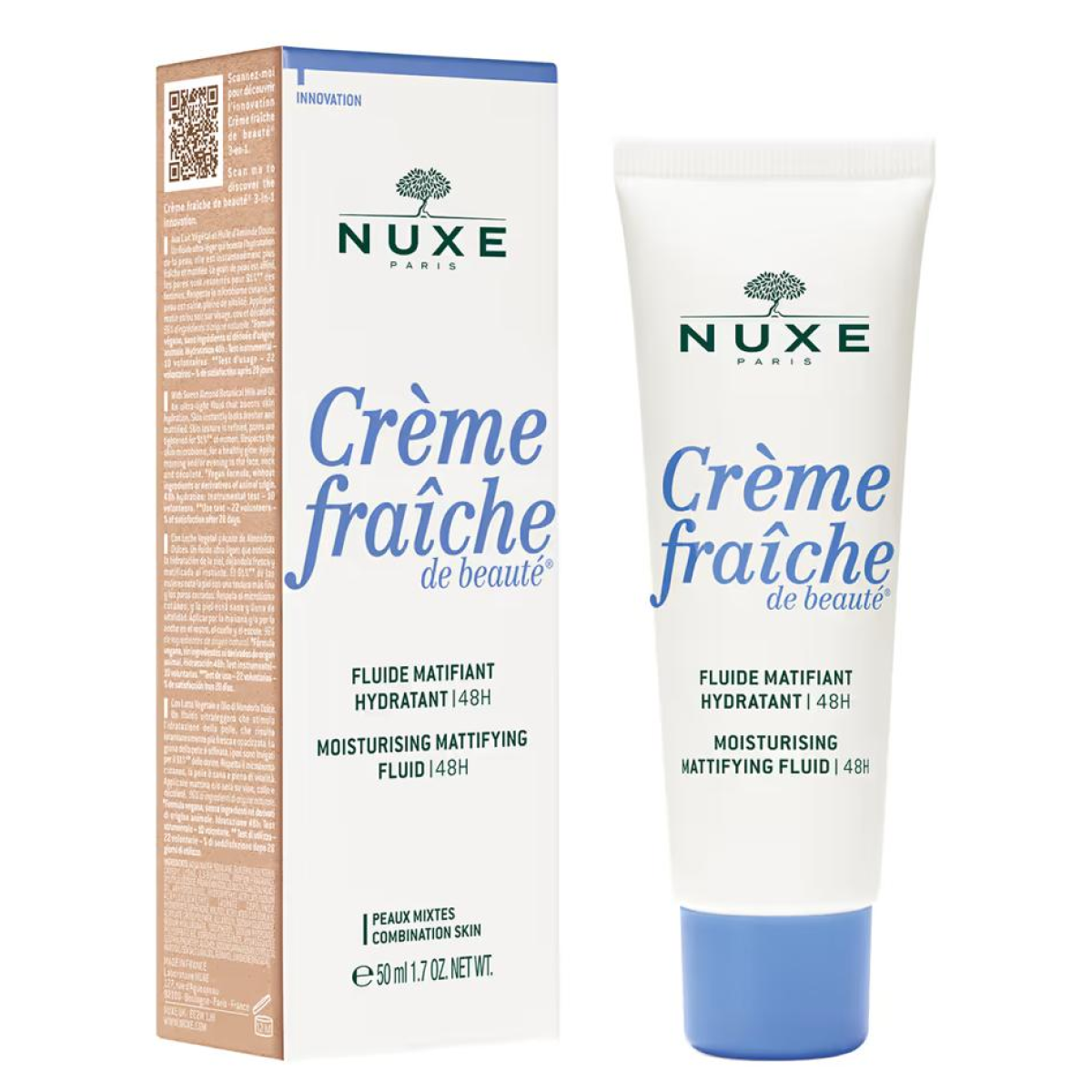 Nuxe - Creme Fraîche de Beauté Fluide Matifiant feuchtigkeitsspendend 48H