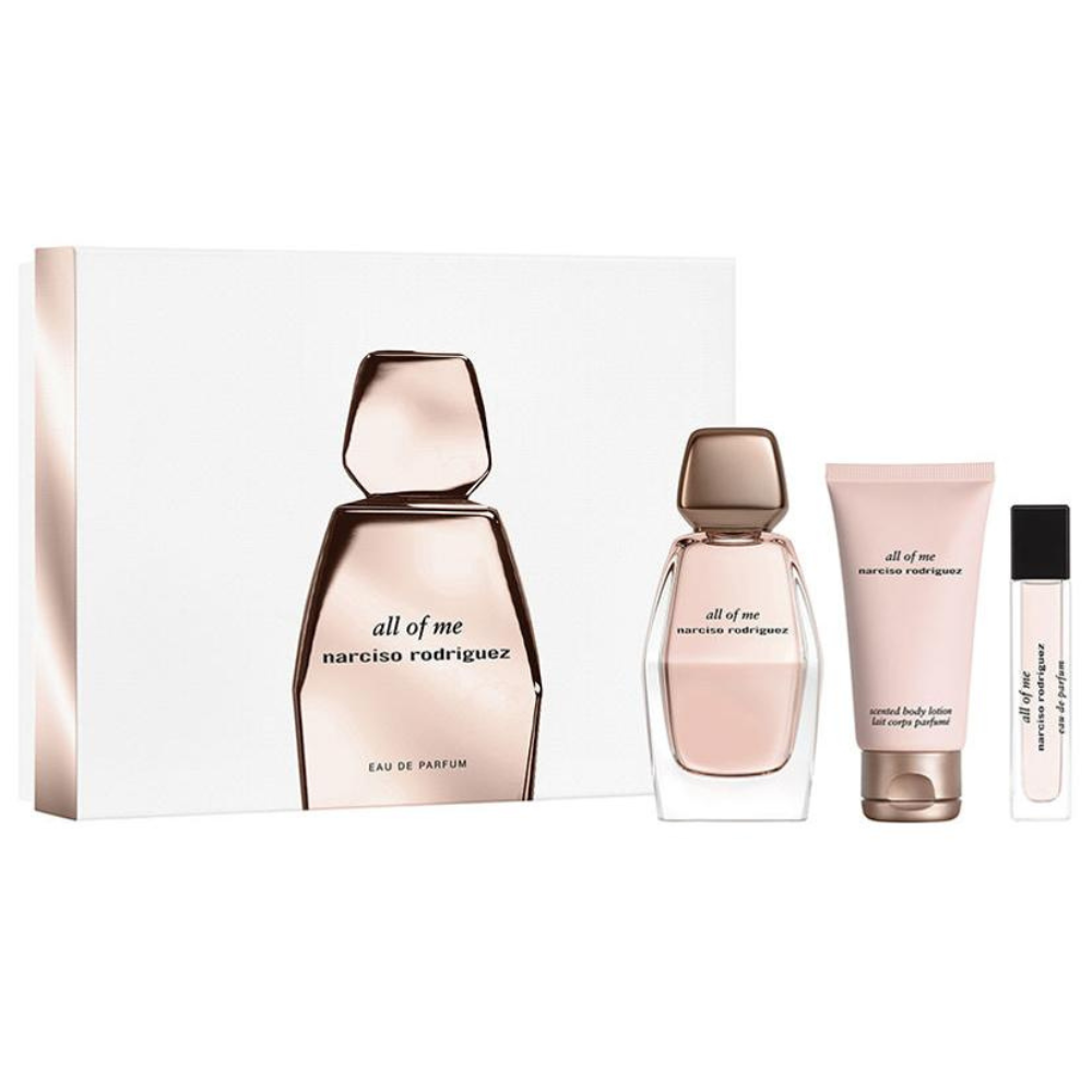 Narciso Rodriguez - All Of Me - Geschenkset für Frauen Eau de Parfum 90 ml + Duschgel 50 ml + Körpermilch 50 ml