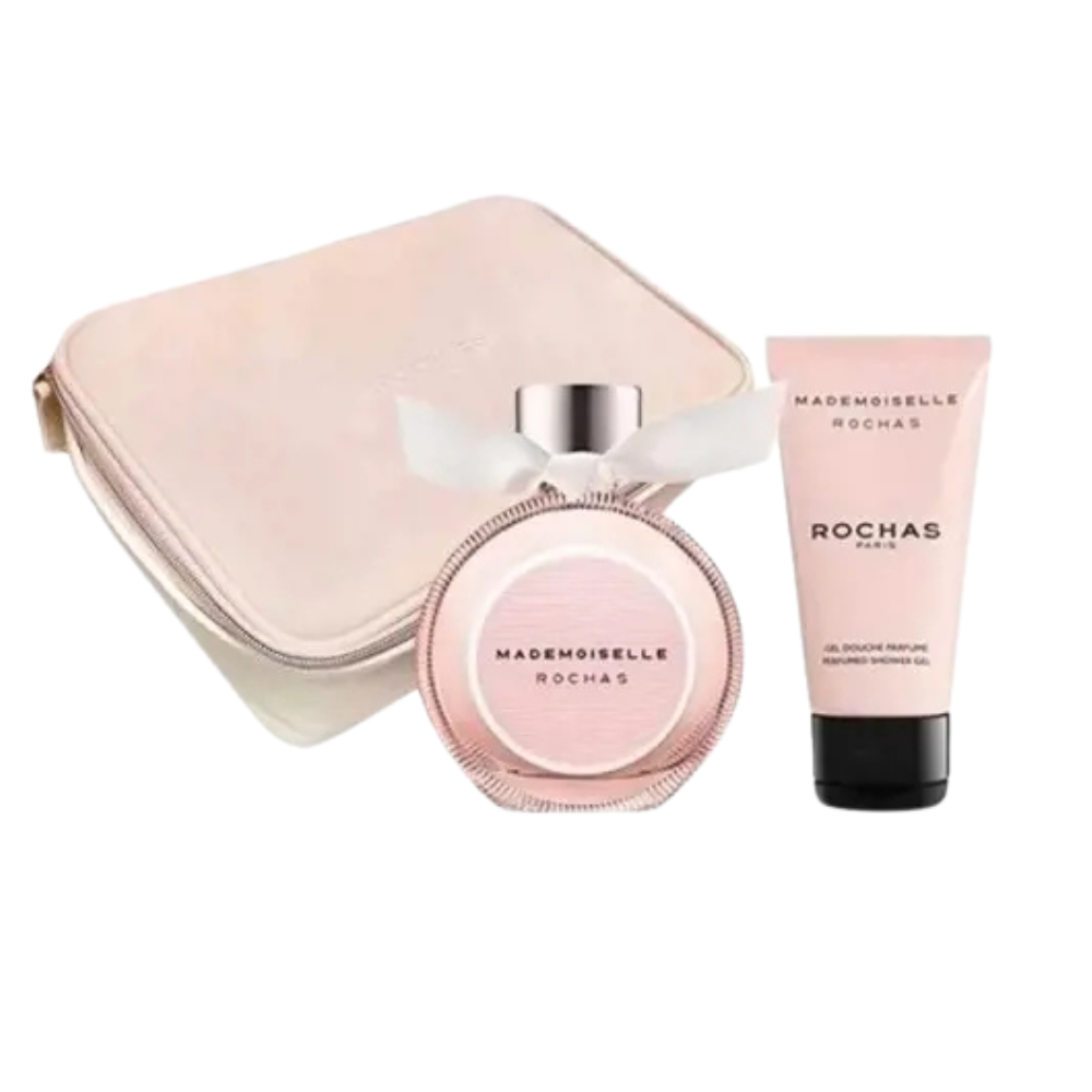 Rochas - Mademoiselle Rochas EDP 90ml + Body Lotion 100ml + Kosmetiktasche
