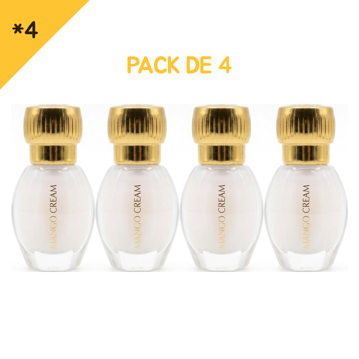 12ml * 2 Gris Montaigne - Musc Tahara Mango Cream - Concentré de Parfum