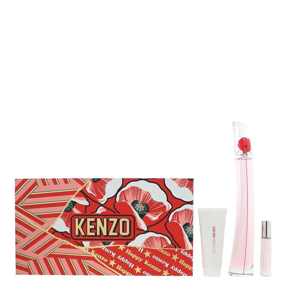 Kenzo - Geschenkset Poppy Bouquet Eau de Parfum 100ml + Körpermilch 75ml + EDP 10ml