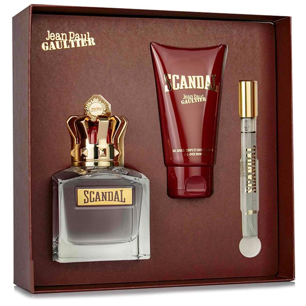 Jean Paul Gaultier - Scandal For Him - Geschenkset EDT 100ml + Mini 10ml + Gel 75ml