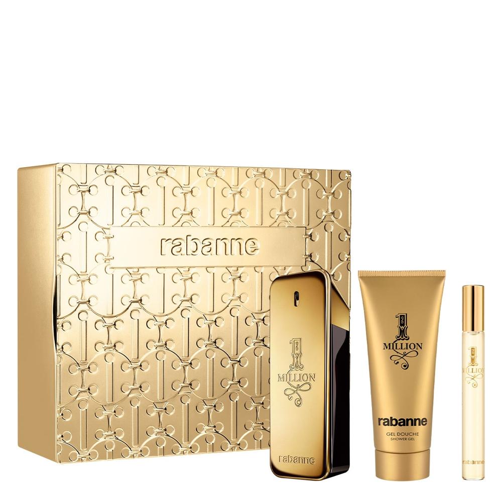 Paco Rabanne - 1million - Eau de Toilette 100ml + Duschgel 100ml + Edt 10ml