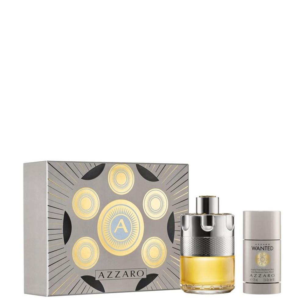Deodorant Coffret Wanted Eau de Toilette + Deodorant Stick Sans Alcool 77g der Marke Azzaro mixte 100ml