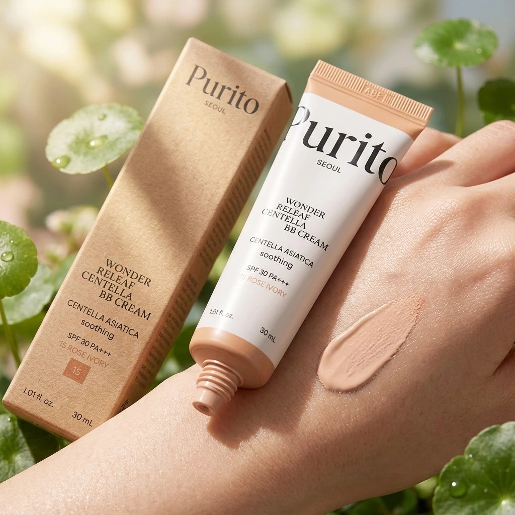 30 ml PURITO SEOUL - Wonder Releaf Centella - BB Cream #15 Rose Ivory