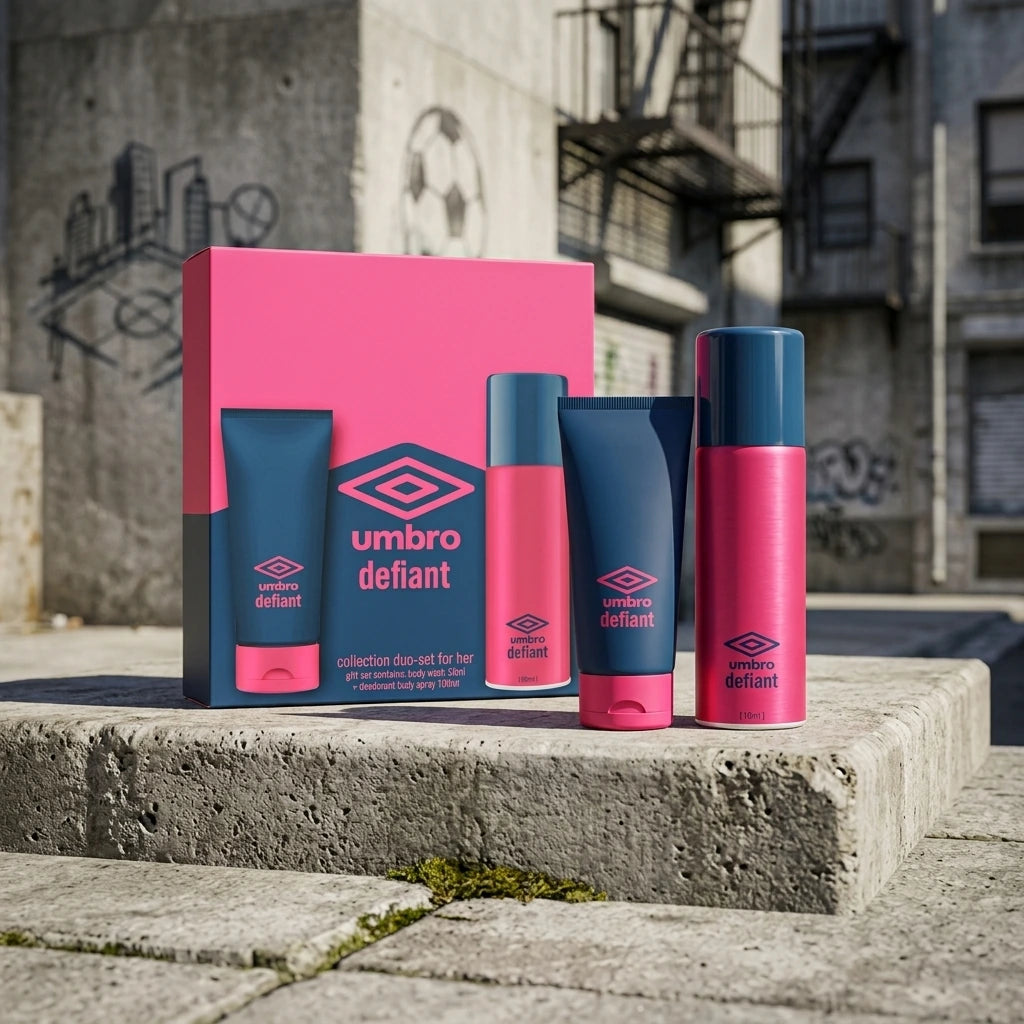 Umbro - Defiant - Coffret Déodorant Spray & Gel Douche