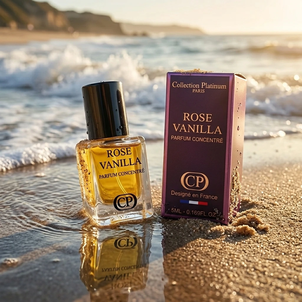 Collection Platinium - Rose Vanilla - Parfum Konzentrat Unisex