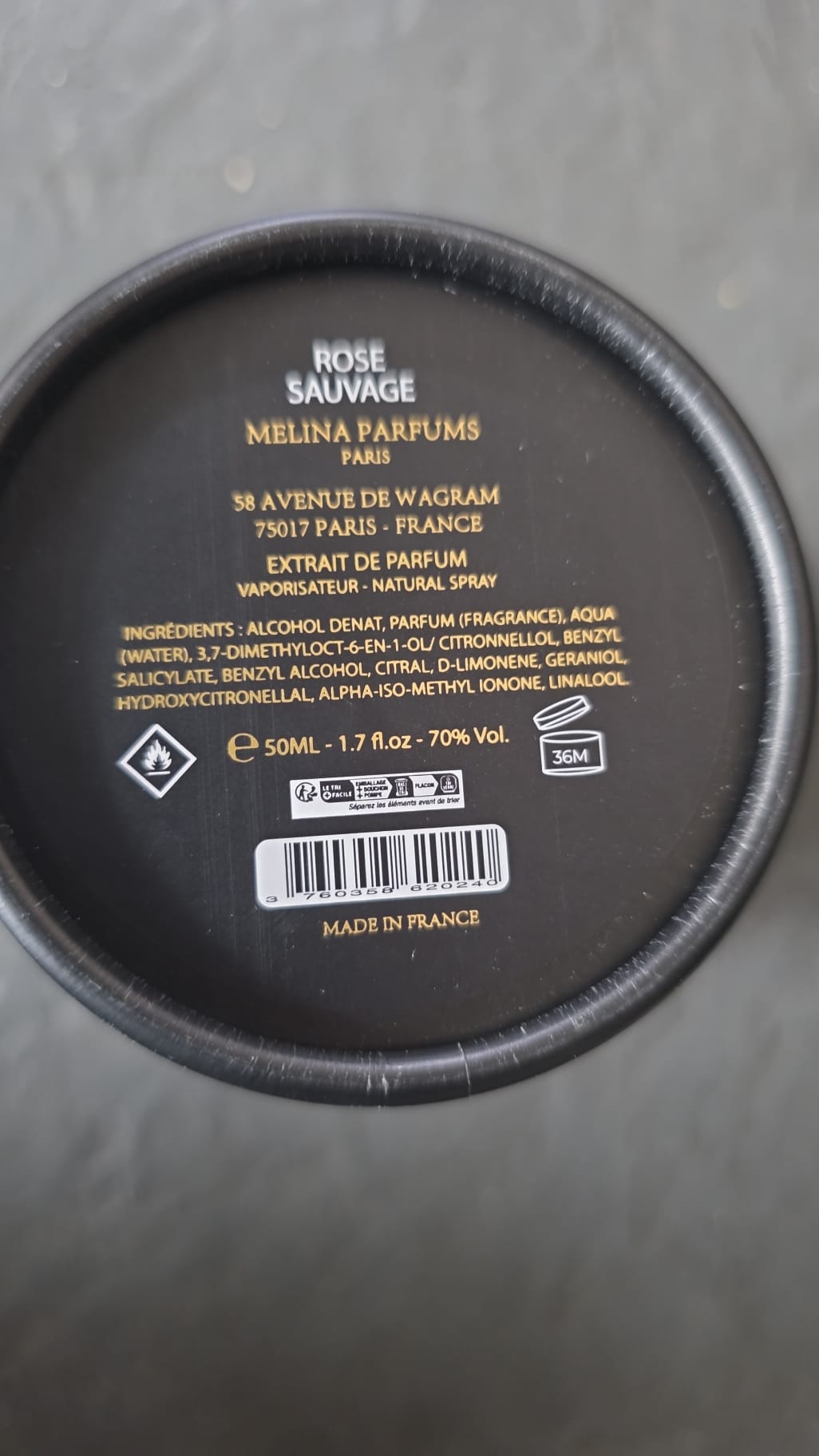 Melina Parfums - Rose Sauvage - Extrait de Parfum für Damen