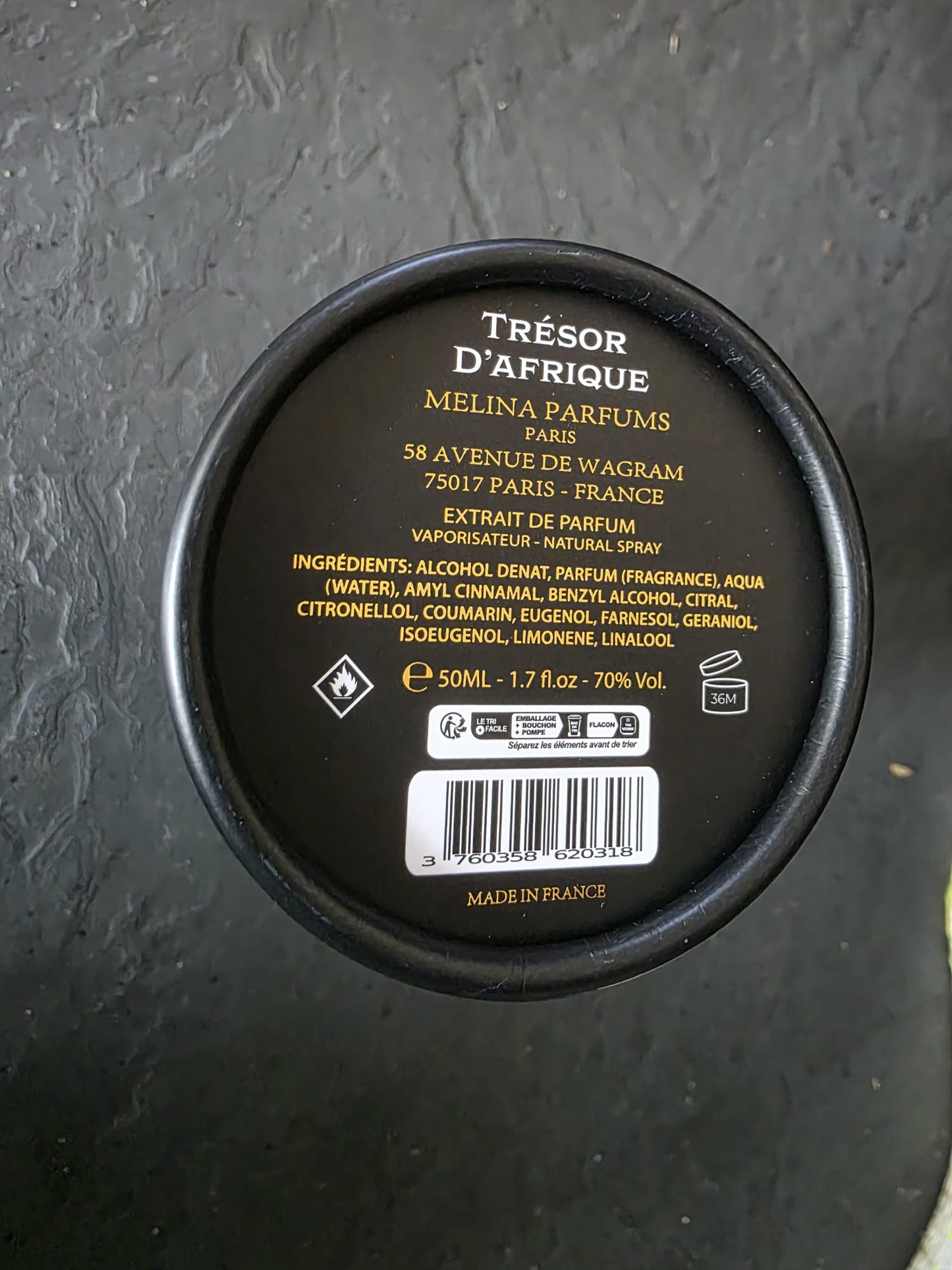 Melina Parfums - Trésor D'afrique - Extrait de Parfum für Männer