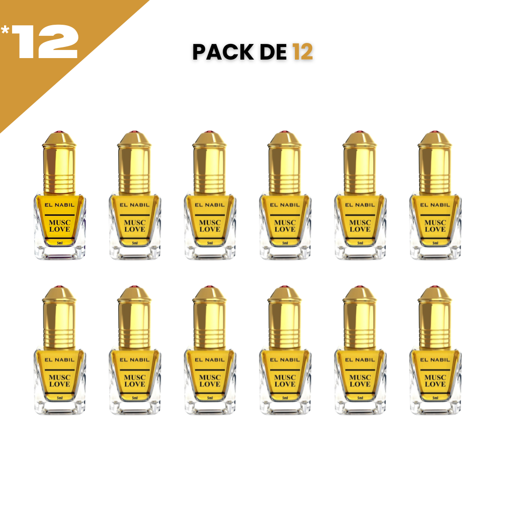 el Nabil - Musc Love - Konzentriertes Parfum ohne Alkohol
