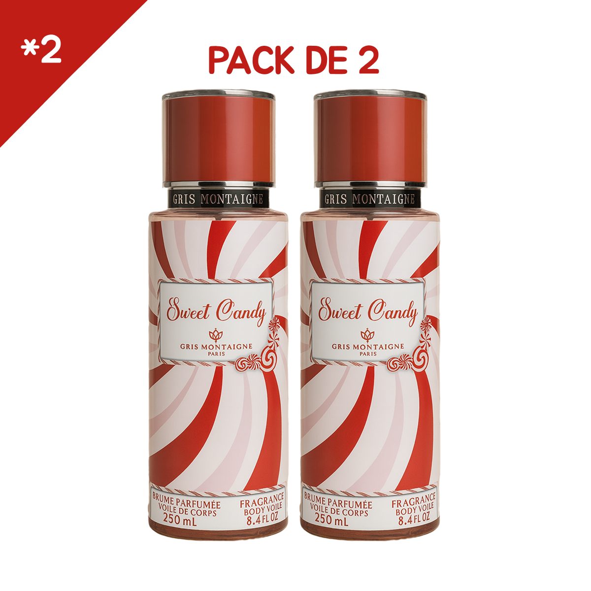 * 2 Gris Montaigne - Sweet Candy - Körperspray