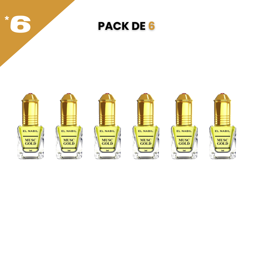 el Nabil - Musc Gold - Konzentriertes Parfum ohne Alkohol