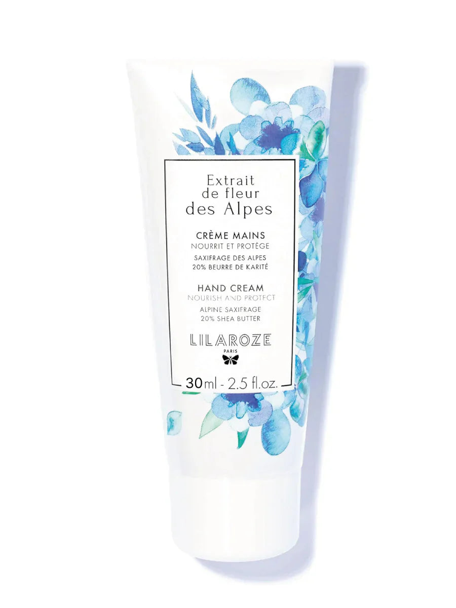 Lilaroze Paris - Handcreme Extrakt aus Fleur Des Alpes Nourrit et Protège