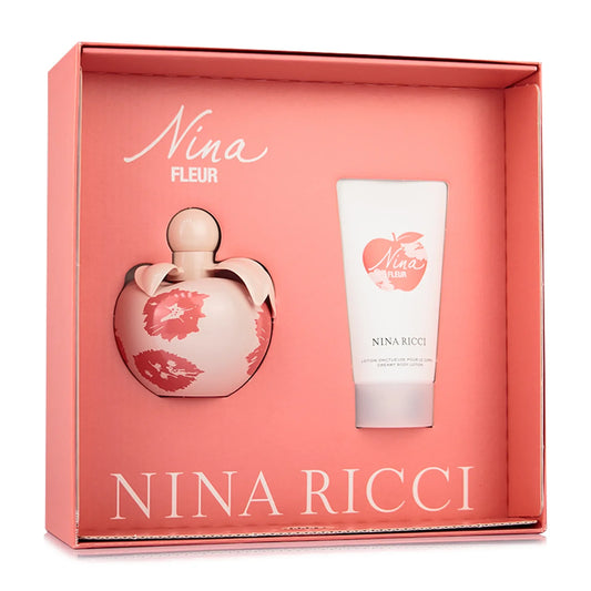Nina Ricci - Geschenkset Nina Fleur EDT 80ml + Körpermilch 75ml