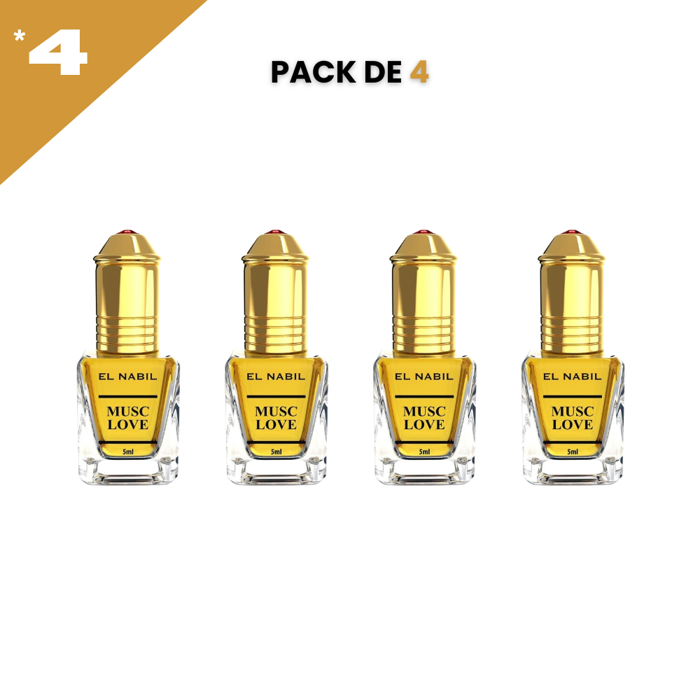 el Nabil - Musc Love - Konzentriertes Parfum ohne Alkohol