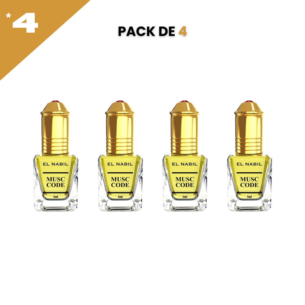 el Nabil - Musc Code - Konzentriertes Parfum ohne Alkohol