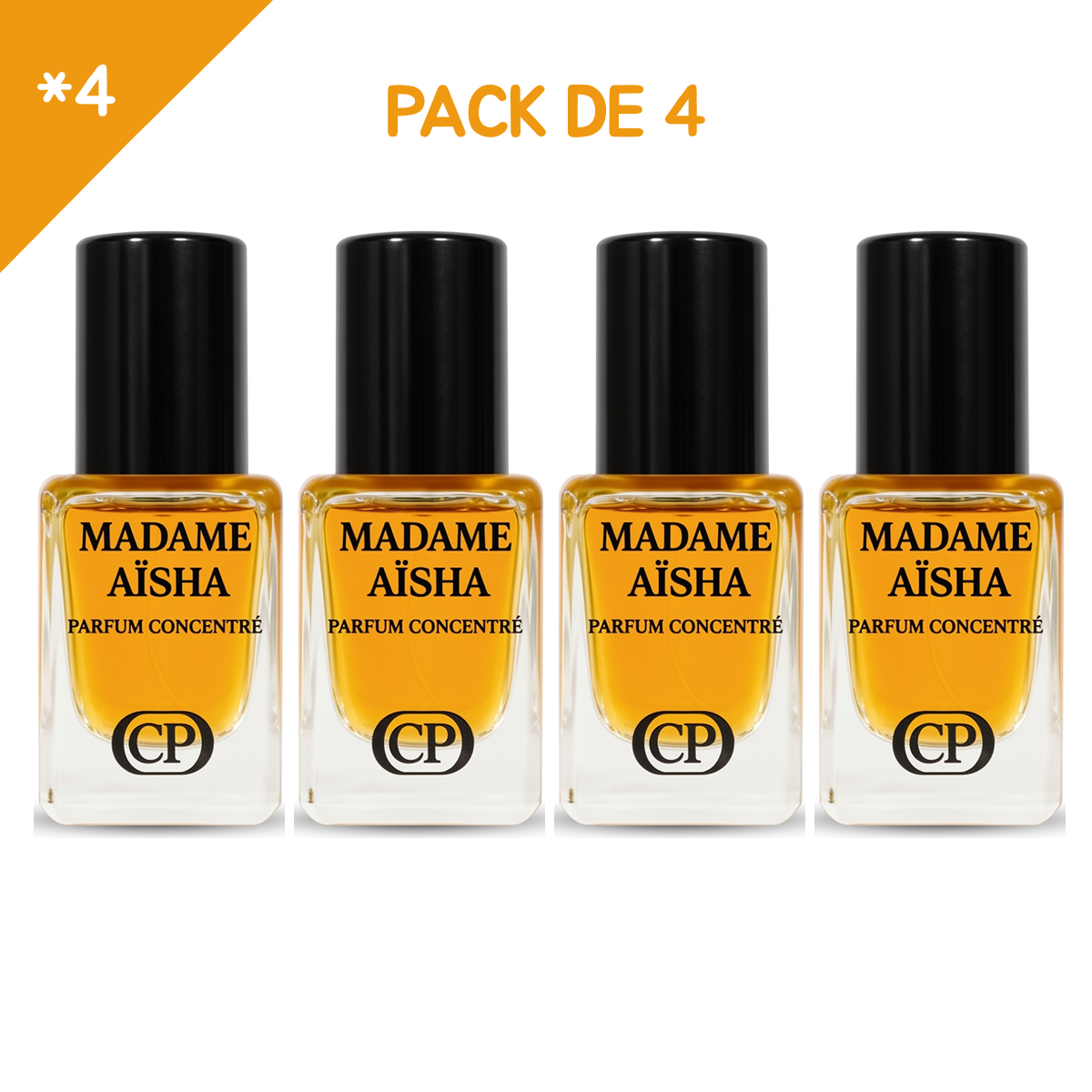 Collection Platinium - Madame Aïsha - Parfum Concentré Mixte