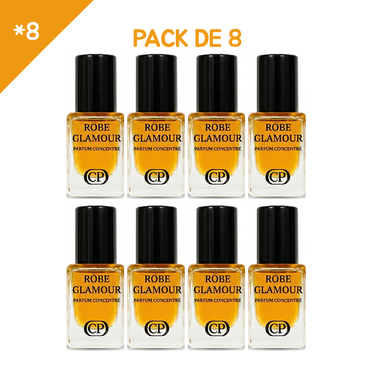 Collection Platinium - Robe Glamour - Parfum Concentré Mixte