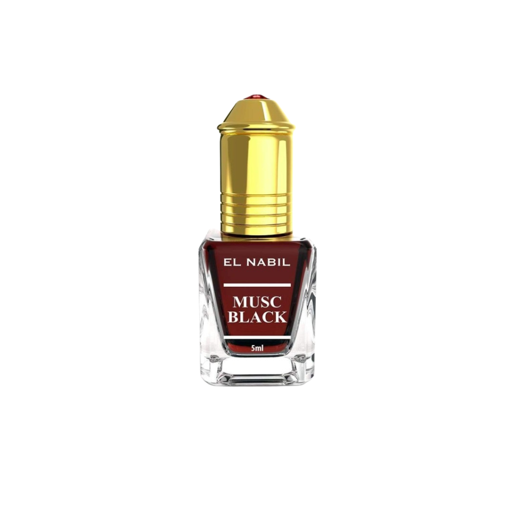el Nabil - Musc Black - Konzentriertes Parfum ohne Alkohol 12*5ml