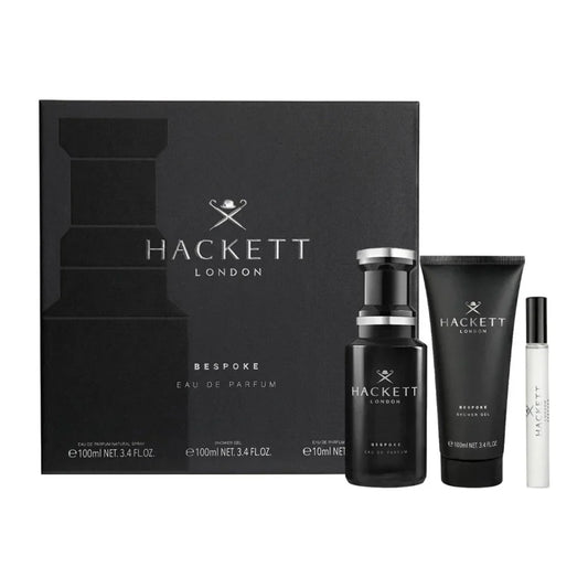 Hackett - Bespoke - Eau de Parfum 100 ml + gel douch 100 ml + EDP 10 Ml