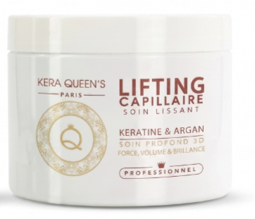 Kera Queen's - Kératin & Argan - Lifting Capillaire Masque 500ml