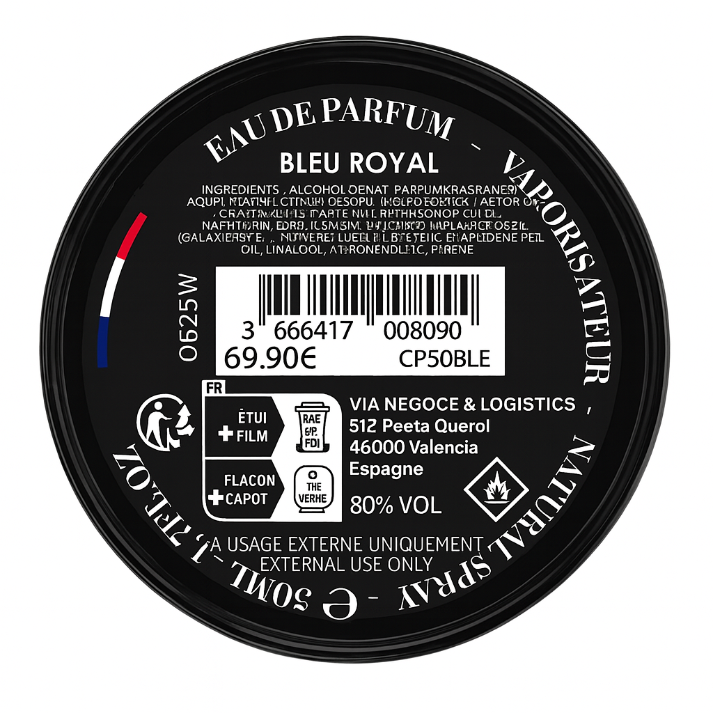 Collection Privée - Bleu Royal - Eau de Parfum Unisex