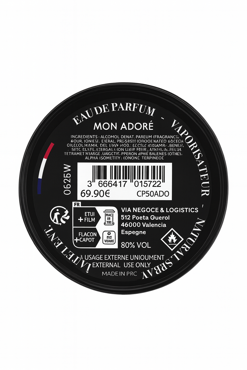 Collection Privée - Mon Adore - Eau de Parfum Unisex