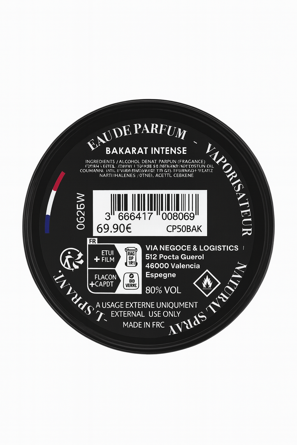 Collection Privée - Bakarat Intense - Eau de Parfum Unisex