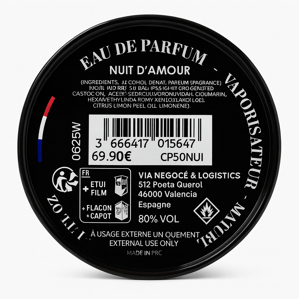 Collection Privée - Nuit D'amour - Eau de Parfum Unisex