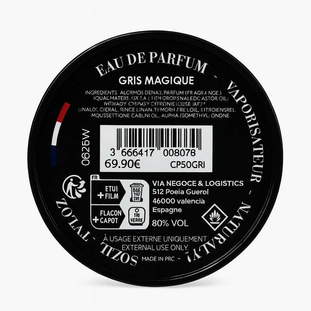 Collection Privée - Gris Magique - Eau de Parfum Unisex