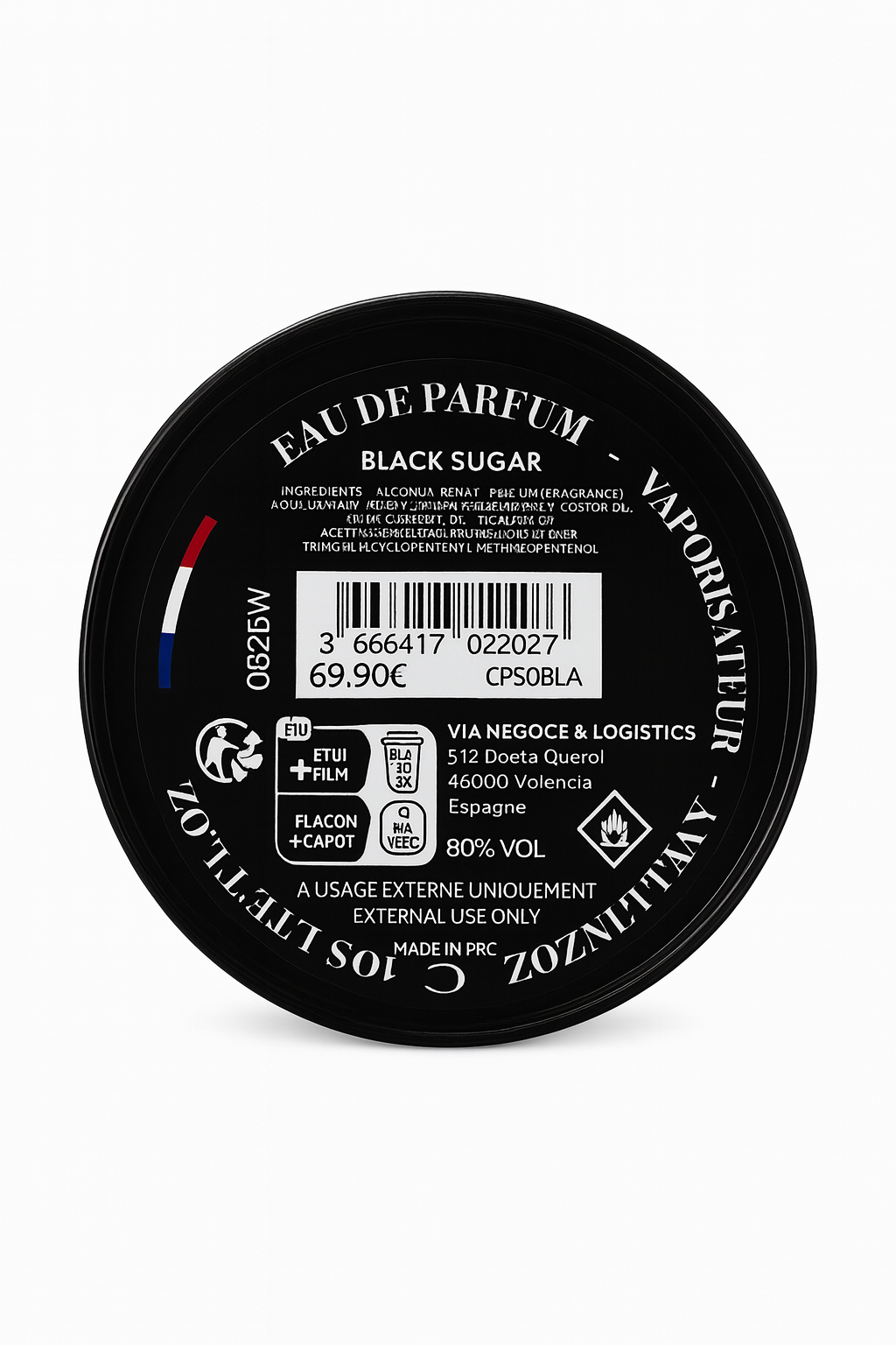 Collection Privée - Black Sugar - Eau de Parfum Unisex