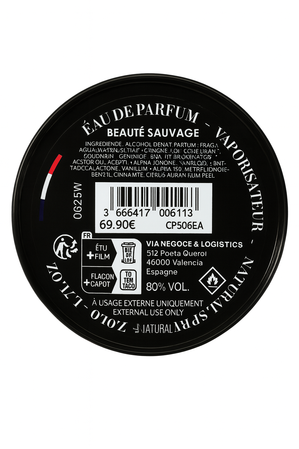 Collection Privée - Beaute Sauvage - Eau de Parfum Unisex