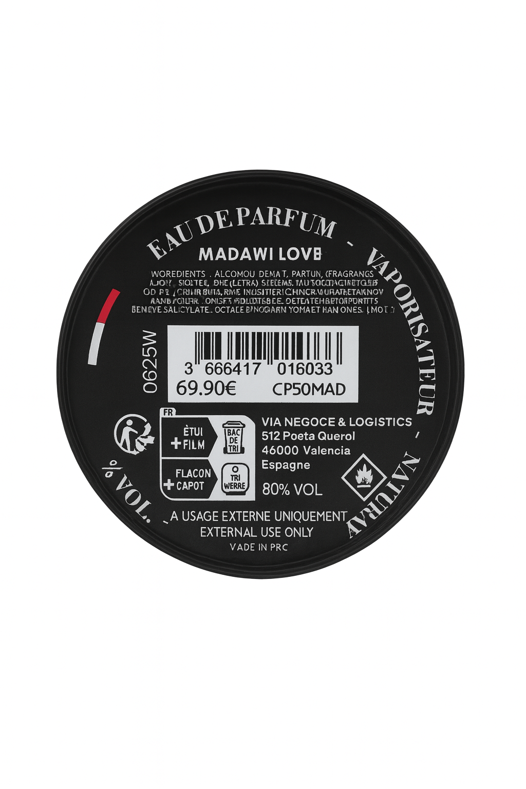 Collection Privée - Madawi Love - Eau de Parfum Unisex