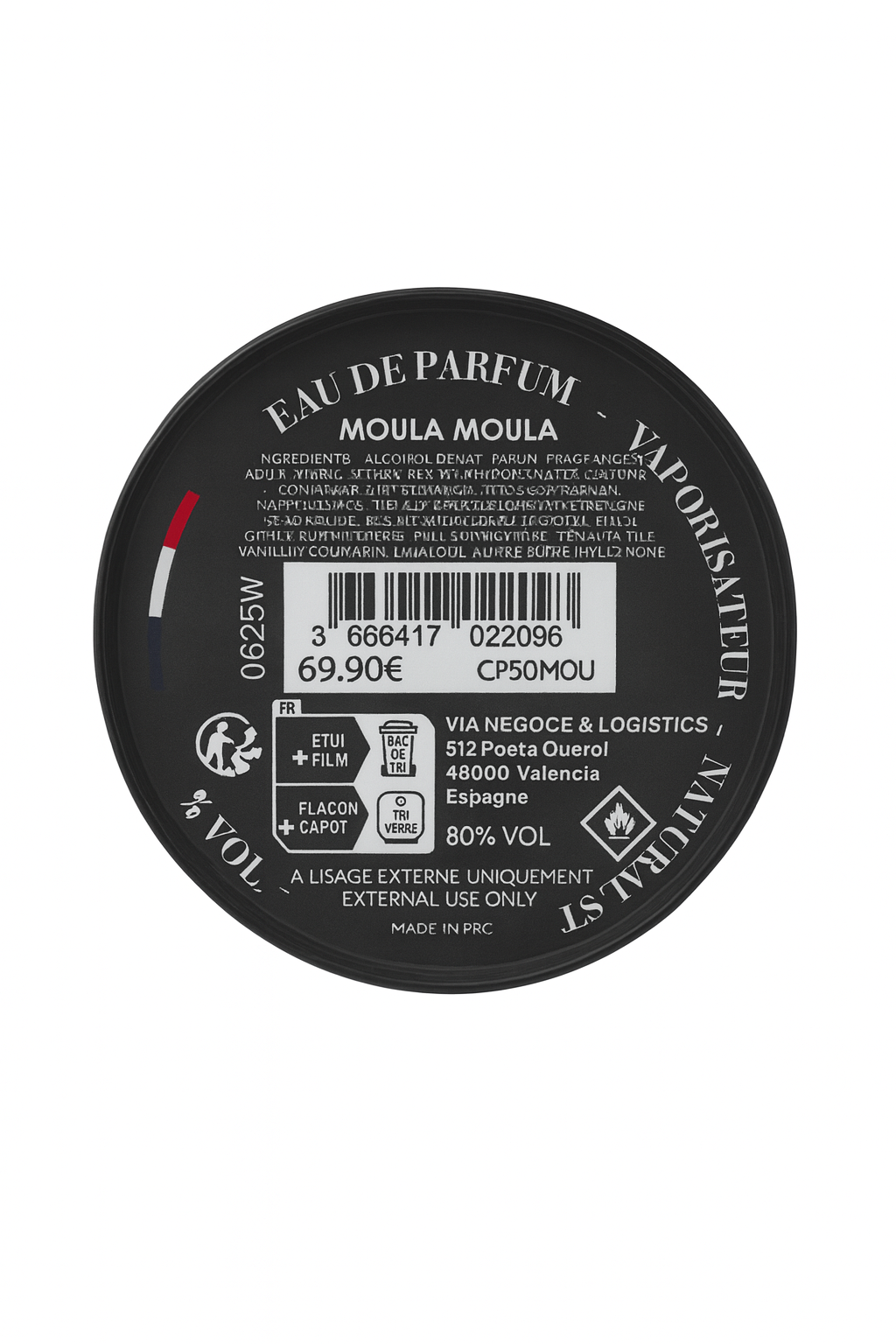 Collection Privée - Moula Moula - Eau de Parfum Unisex