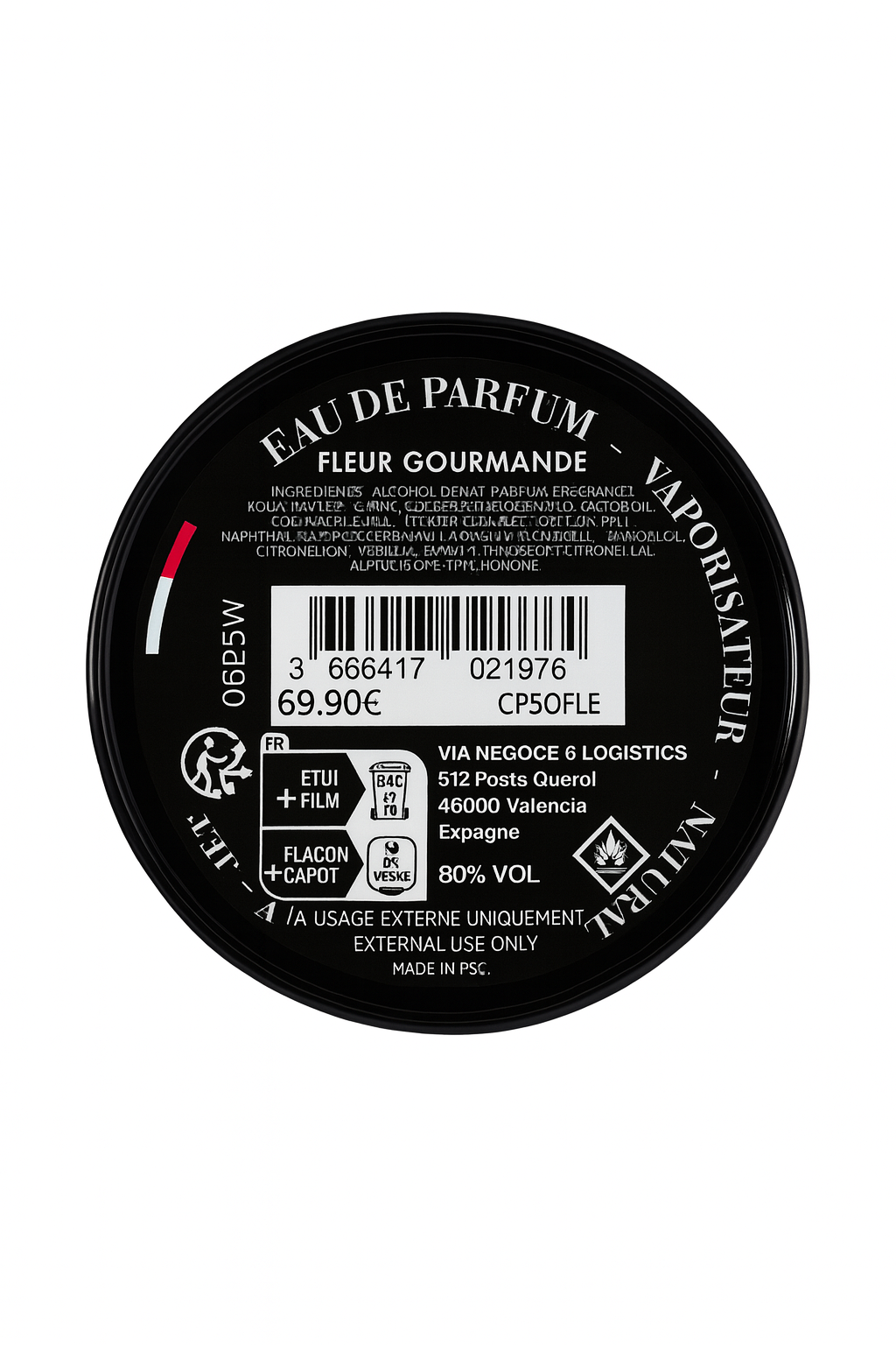 Collection Privée - Fleur Gourmande - Eau de Parfum Unisex