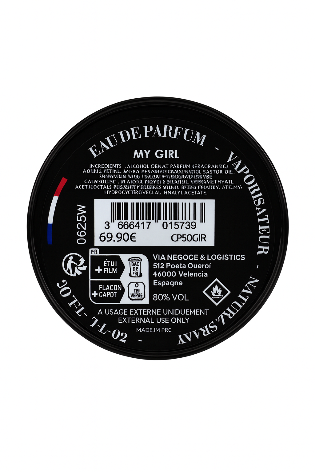 Collection Privée - My Girl - Eau de Parfum Unisex